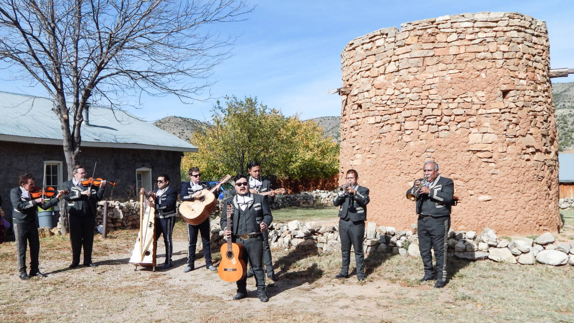 Mariachi Band at Torreon (Defensive Tower) – Lincoln, New Mexico