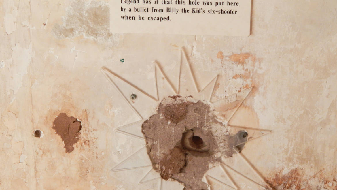 Lincoln State Monument (Billy the Kid Bullet Hole) – Lincoln, New Mexico