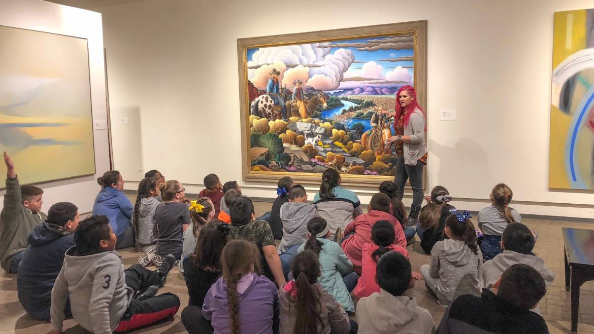 Roswell Museum and Art Center – School tour with Curator of Education